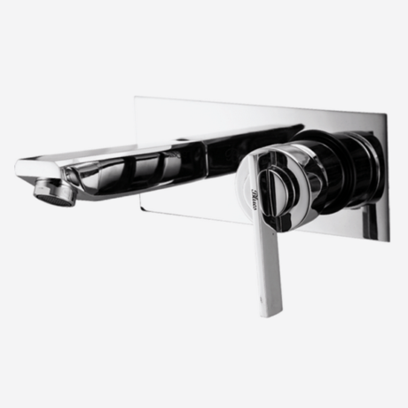 IR-64 Single Lever Wall Mounted Basin Mixer IRIS