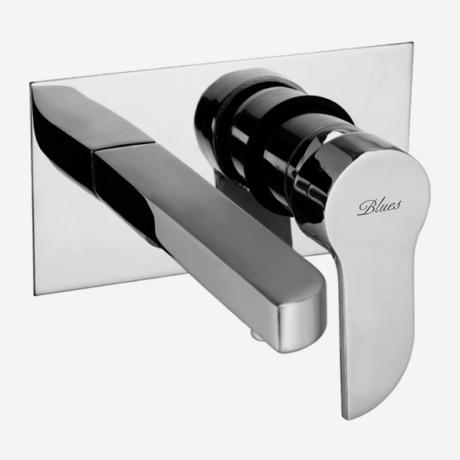 OV-64 Single Lever Wall Mounted Basin Mixer OLIVE