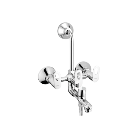 NO-41 3-in-1 Wall Mixer with L-Bend