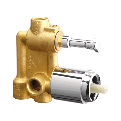 DIV-06 Concealed Single Lever Diverter  Body 45mm 3 inlet Cartridge  Fitting but without exposed parts